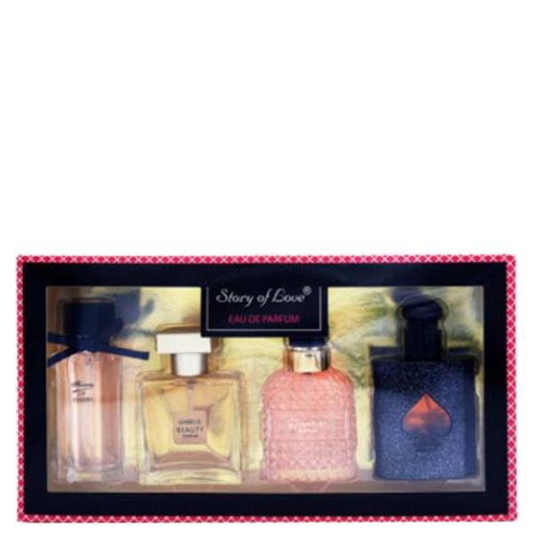 FRAGRANCE PERFUME 4 PC GIFT SET