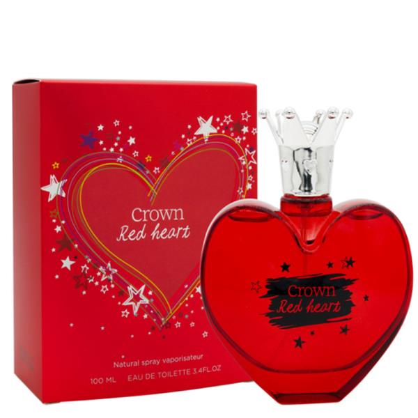 CROWN PINK HEART WOMENS FRAGRANCE PERFUME