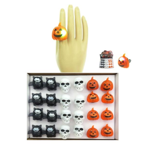 HALLOWEEN LED RING (12 UNITS)