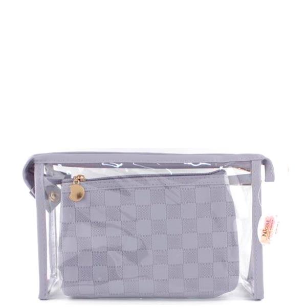 COSMETIC POUCH BAG 2 PC SET