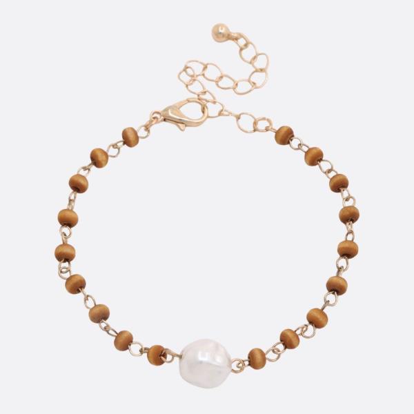 PEARL BEADED BRACELET