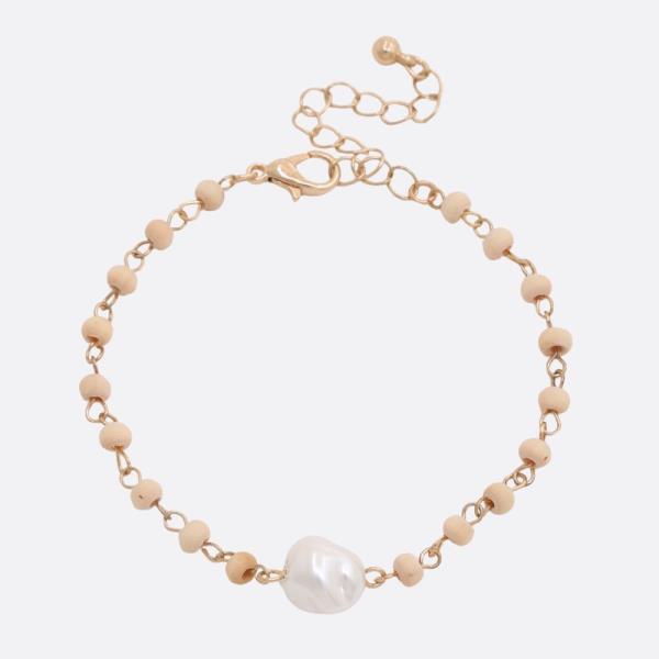 PEARL BEADED BRACELET