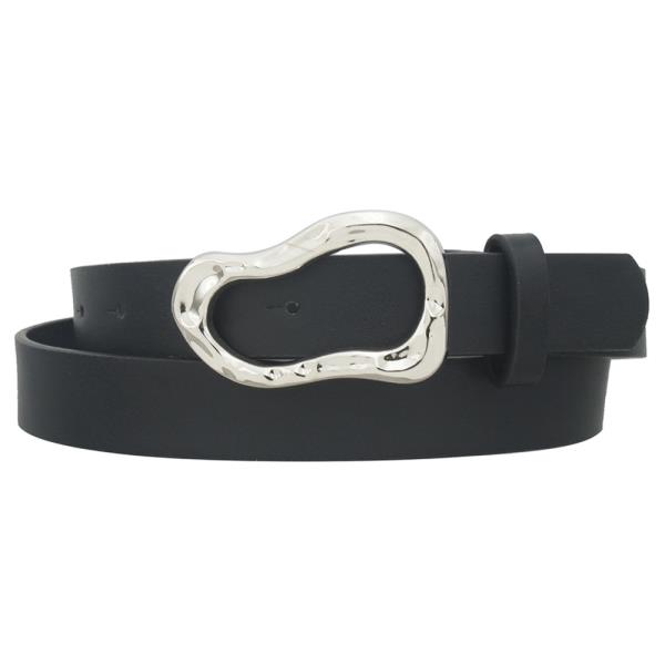 ORGANIC OVAL SHAPED BUCKLE BELT