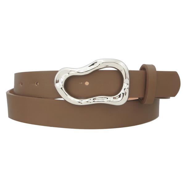 ORGANIC OVAL SHAPED BUCKLE BELT