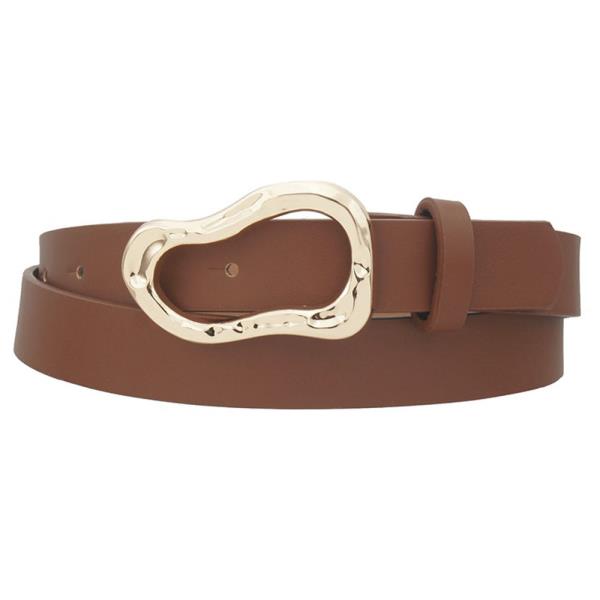 ORGANIC OVAL SHAPED BUCKLE BELT