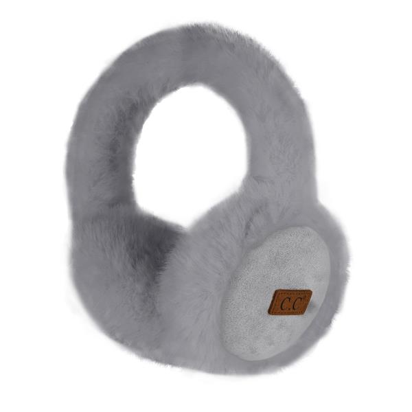 CC SUEDE & FAUX FUR EARMUFF