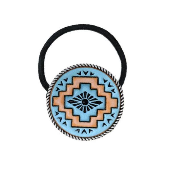 WESTERN STYLE AZTEC HAIR TIE