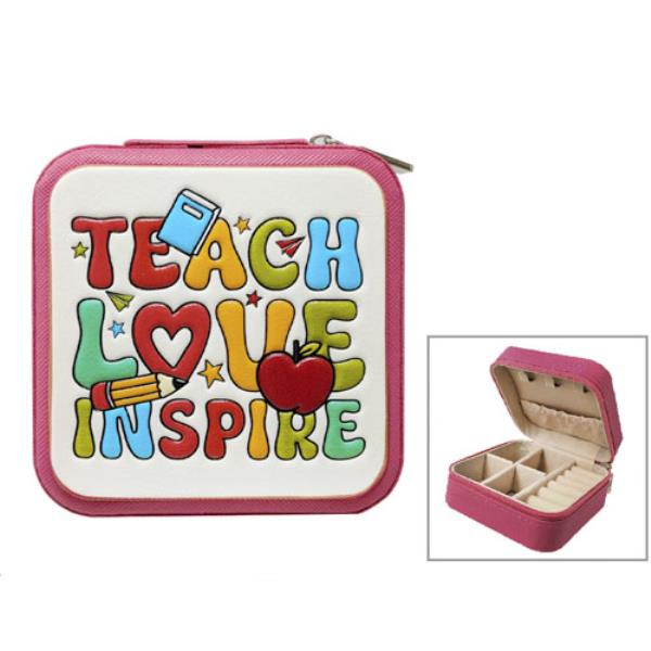 TEACHER LOVE INSPRIE JEWELRY ORGANIZER BOX