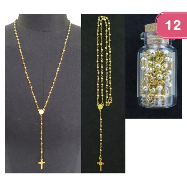 BOTTLE ROSARY (12 UNITS)