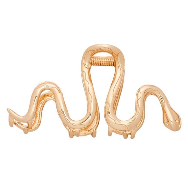 METAL SNAKE HAIR CLAW JAW CLIP