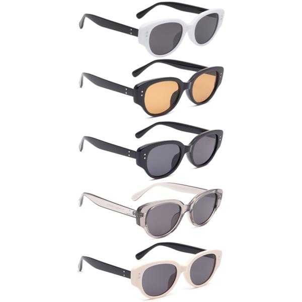 MODERN ROUND SUNGLASSES 1DZ