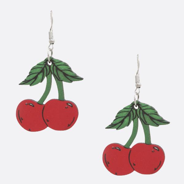 CHERRY DANGLE EARRING