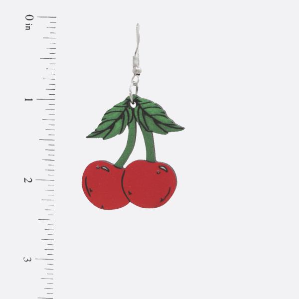 CHERRY DANGLE EARRING