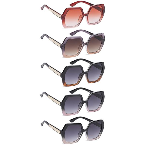 CHIC SQUARE SUNGLASSES 1DZ