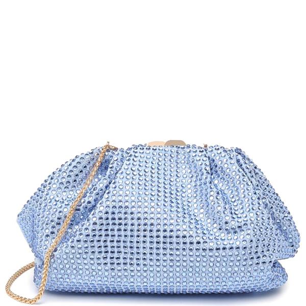 RHINESTONE SNAP ARIELLE EVENING BAG