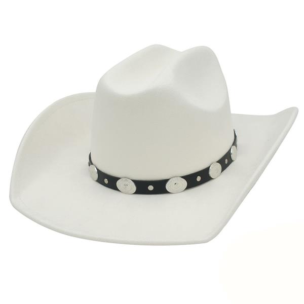 CONCHO ACCENT BANDED COWBOY HAT