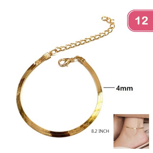 FLAT ANKLET (12 UNITS)