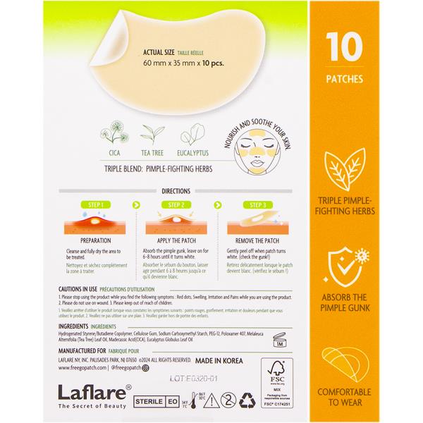 FREEGO HYDROCOLLOID BLEMISH AND PORE PATCH SET