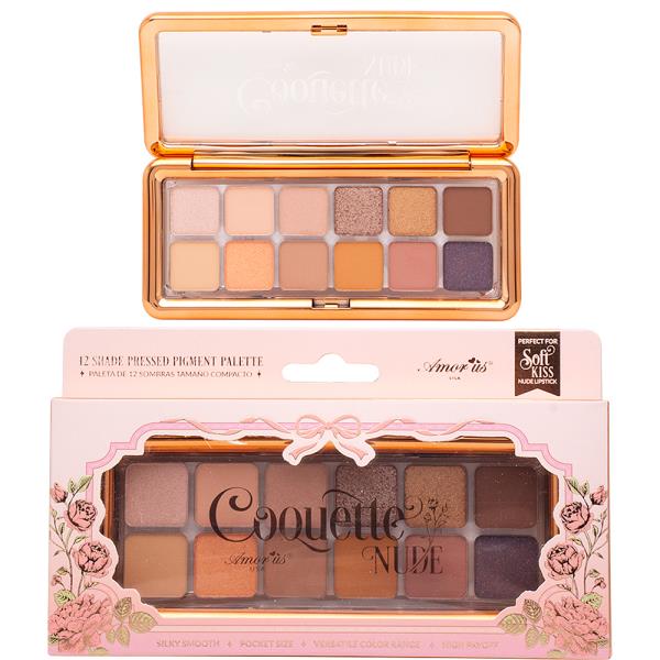 COQUETTE NUDE 12 SHADE PRESSED PIGMENT PALETTE