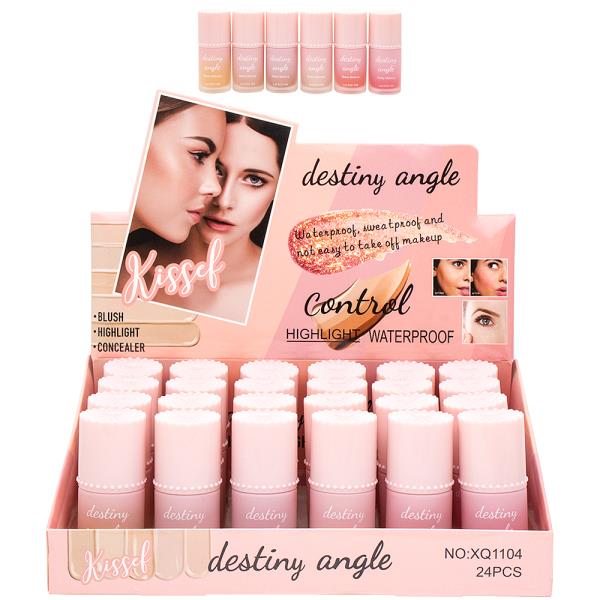 KISSEF DESTINY ANGLE CONTROL HIGHLIGHT BLUSH CONCEALER (24 UNITS)