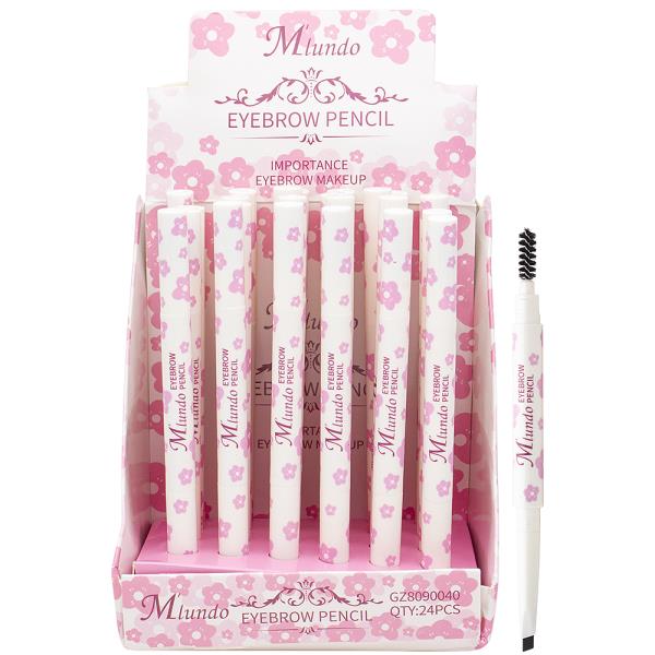 EYEBROW PENCIL W BRUSH (24 UNITS)