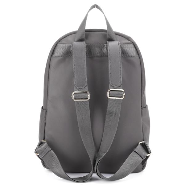 SMOOTH NYLON ZIPPER HANDLE BACKPACK