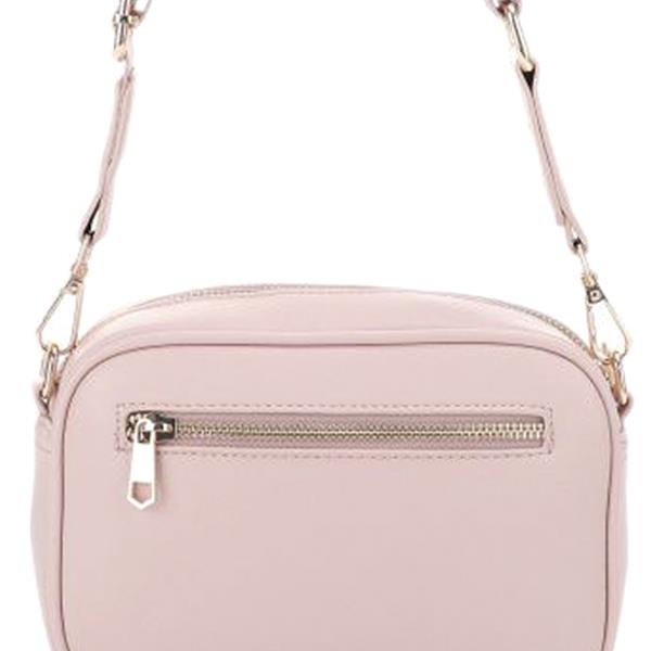 SMOOTH ZIPPER CROSSBODY BAG