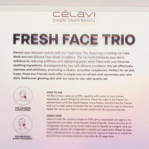 CELAVI 3 PC FRESH FACE TRIO SET