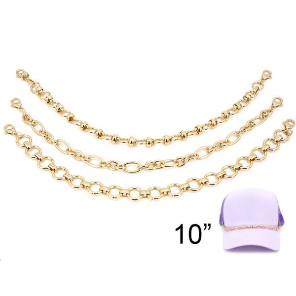 METAL HAT CHAIN SET