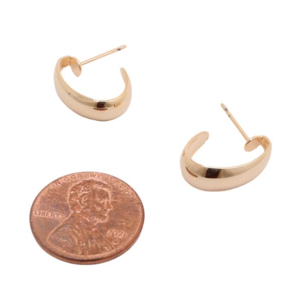 14K GOLD DIPPED EARRING