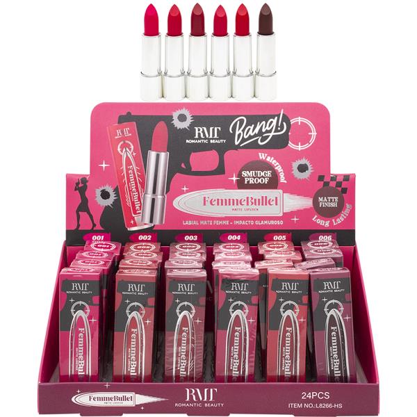 BANG FEMME BULLET MATTE LIPSTICK (24 UNITS)