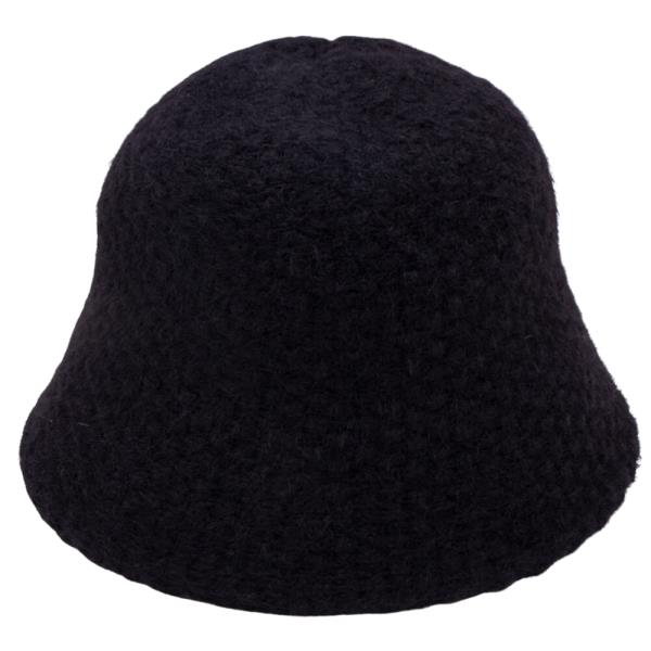 KNIT BUCKET HAT