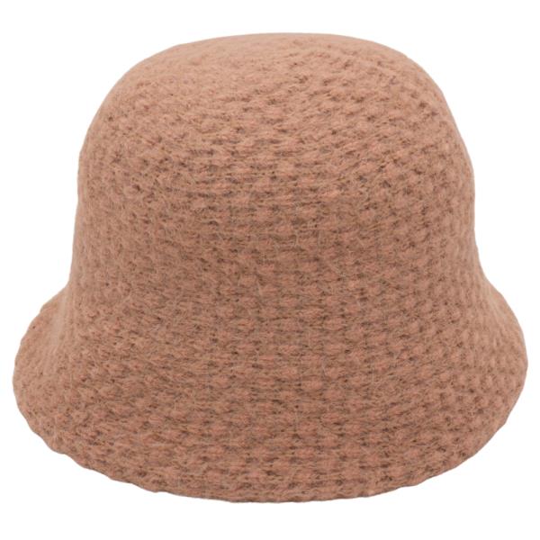 KNIT BUCKET HAT