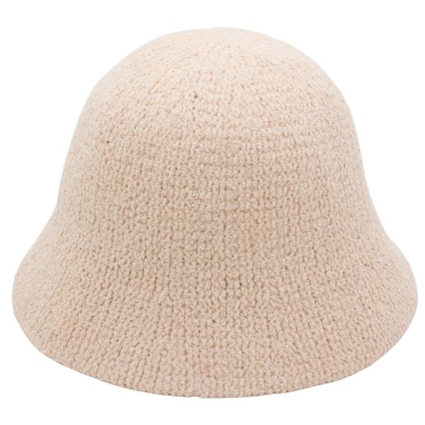 KNIT BUCKET HAT