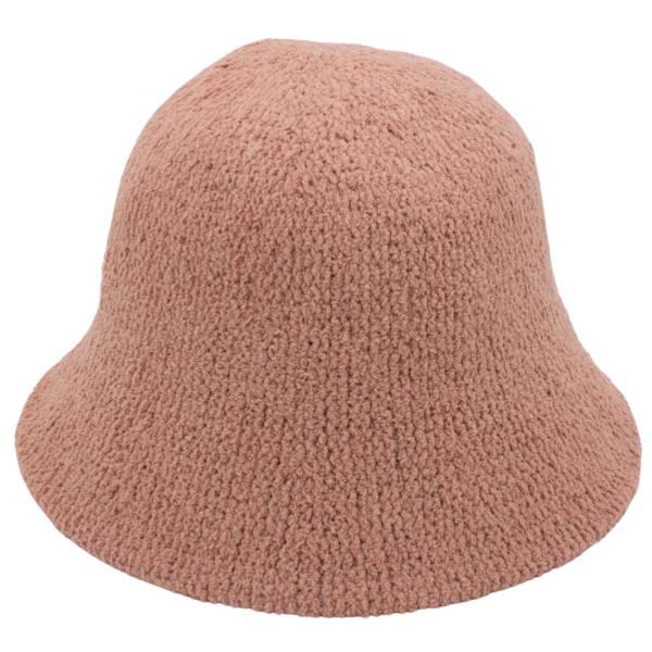 KNIT BUCKET HAT