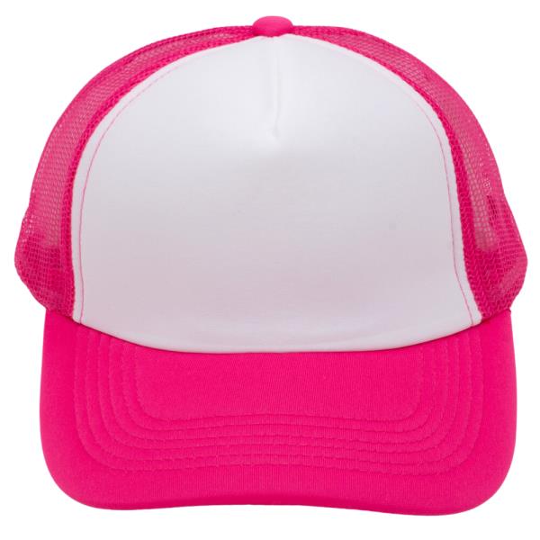 TWO TONE BACK MESH FASHION CAP