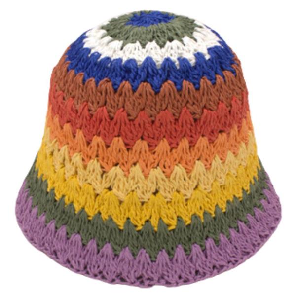 SOFT STRAW BUCKET HAT