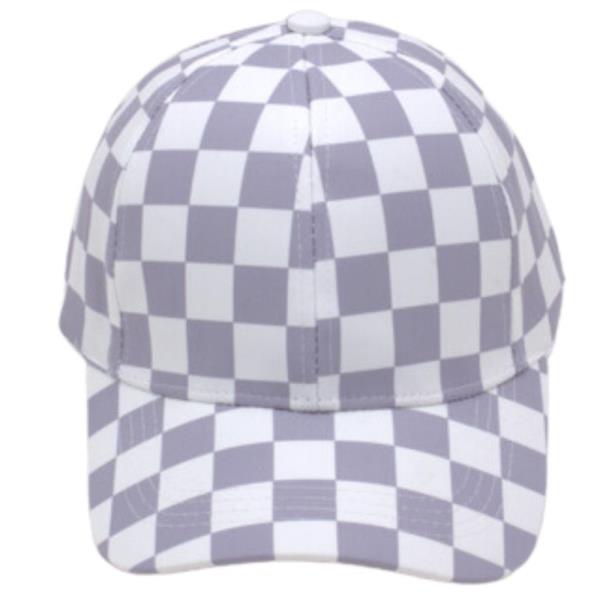 CHECKER FASHION CAP