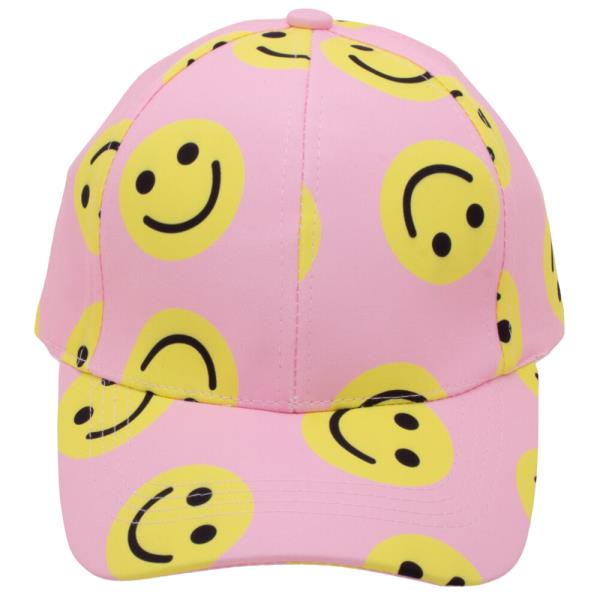 HAPPY FACE FASHION CAP