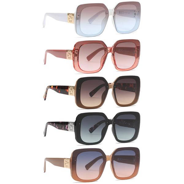 STYLISH FASHION SQUARE SUNGLASSES 1DZ