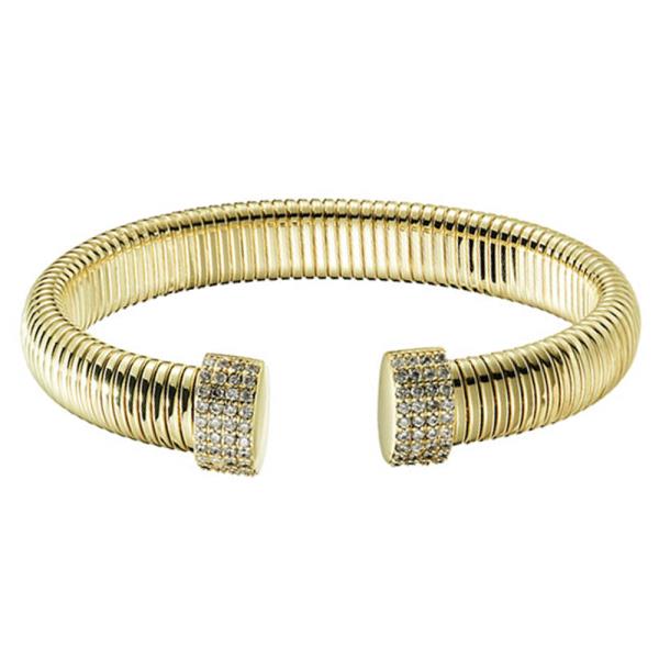 GP CZ FLXIBLE OMEGA CUFF BRACELET