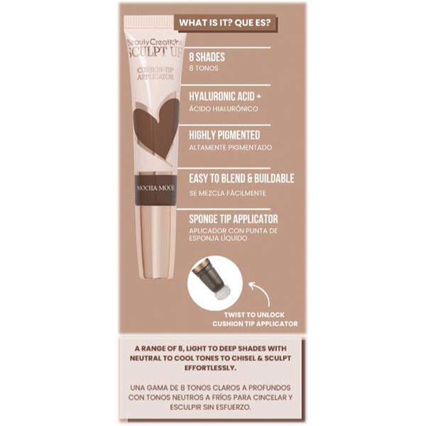 BEAUTY CREATIONS FLAWLESS STAY LIQUID WANDS LIQUID CONTOUR (6 UNITS)