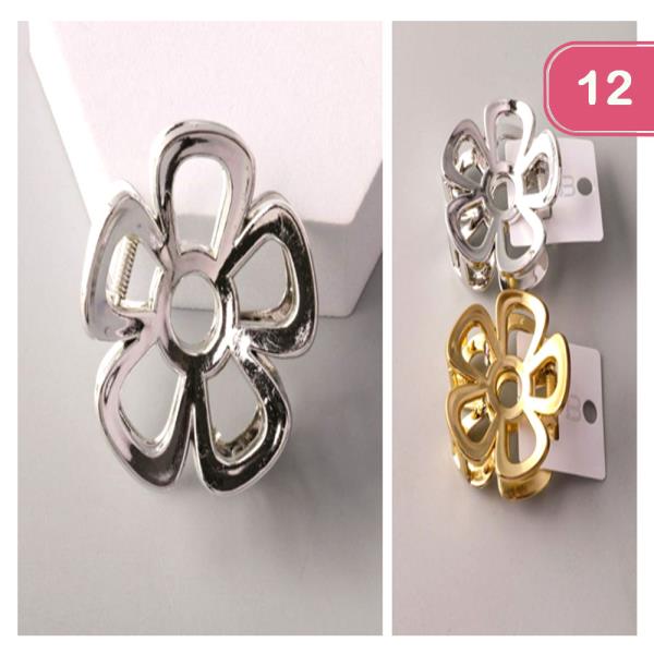 METAL DAISY HAIR PIN (12 UNITS)