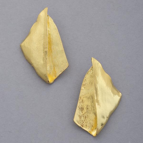 ORGANIC SHAPE METAL EARRING