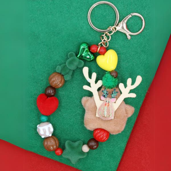 CHRISTMAS RUDOLPH KEYCHAIN