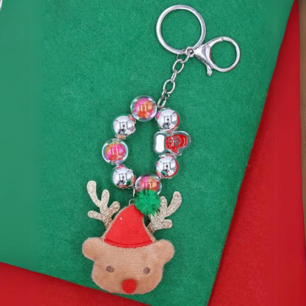 CHRISTMAS RUDOLPH  KEYCHAIN