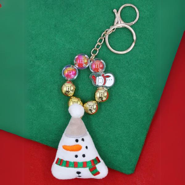 CHRISTMAS SNOWMEN KEYCHAIN