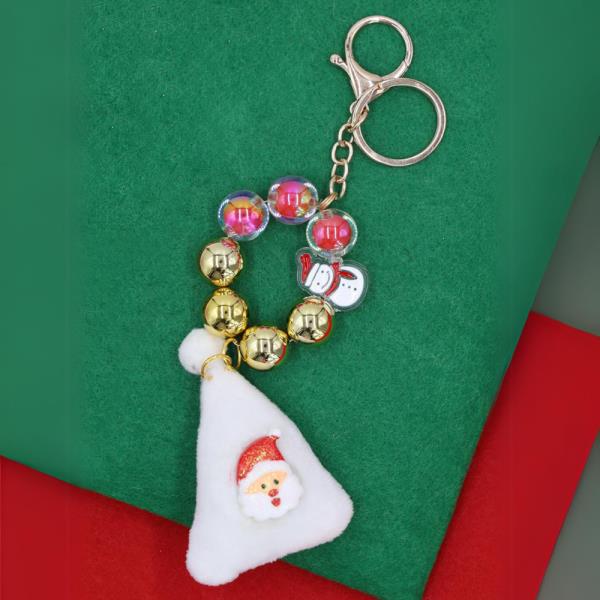 CHRISTMAS SNOWMEN KEYCHAIN