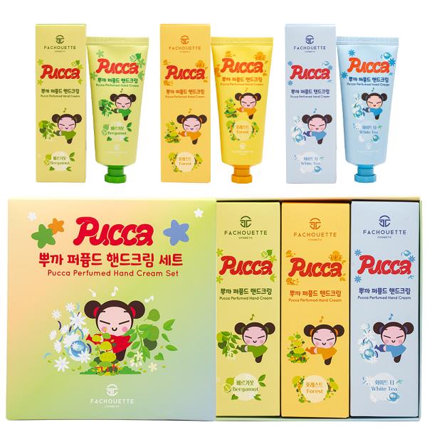 PUCCA PERFUMED HAND CREAM SET