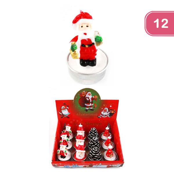 CHRISTMAS CANDLE (12 UNITS)